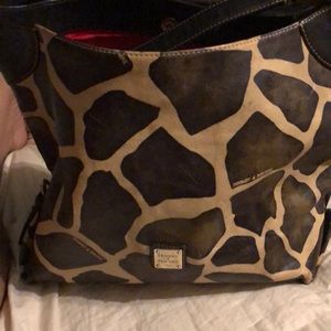 COPY - Dooney & Bourke giraffe print purse and wallet